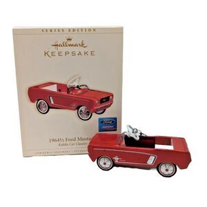 Hallmark Keepsake Ornament 2006 1964 1/2 Ford Mustang‎ Kiddie Car Classics